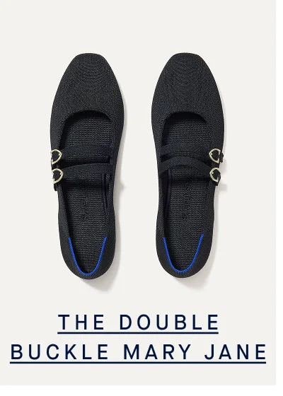 THE DOUBLE BUCKLE MARY JANE