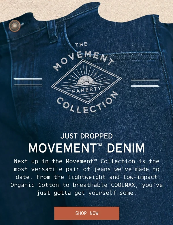 Just Dropped Movement Denim