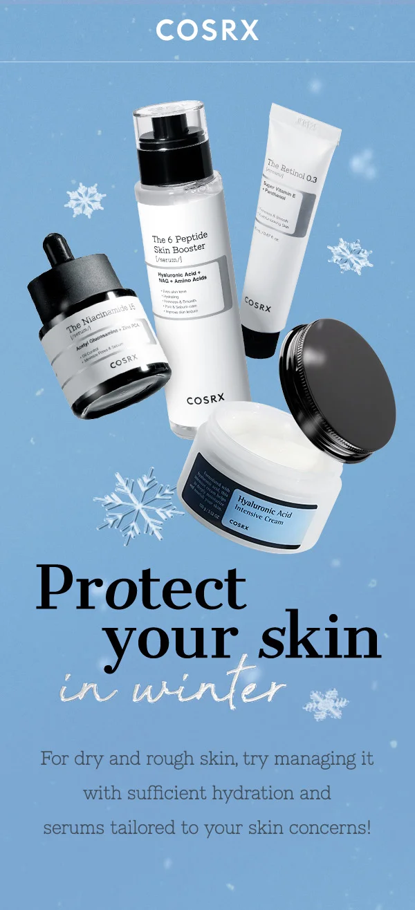 Protect your skin in winter! Save 30% Now