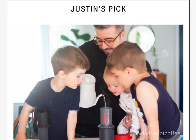 Justin's Pick: Stagg EKG