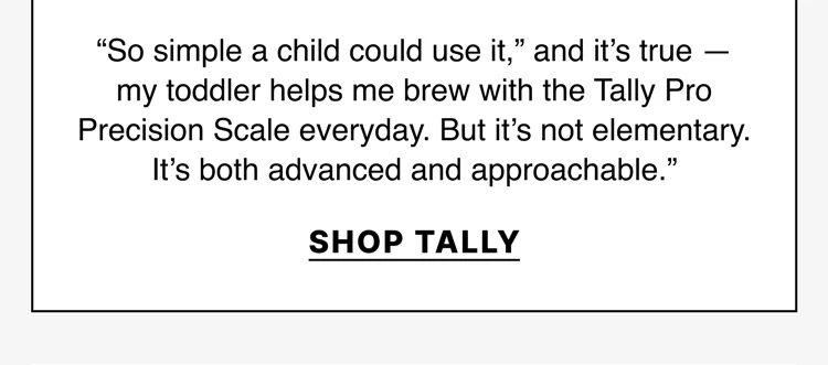 Shop Tally