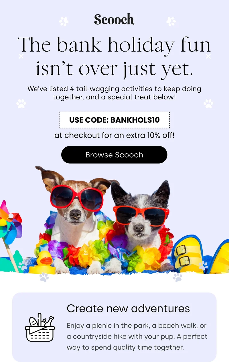 We've listed 4 tail-wagging activities to do together