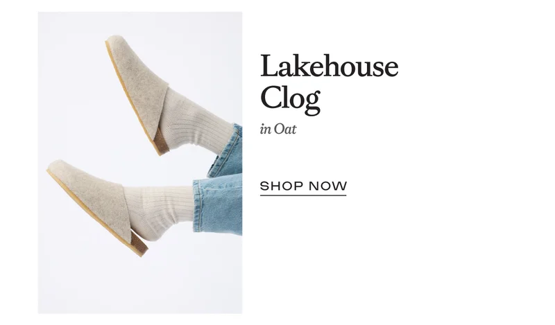 Lakehouse Clog - Shop Now