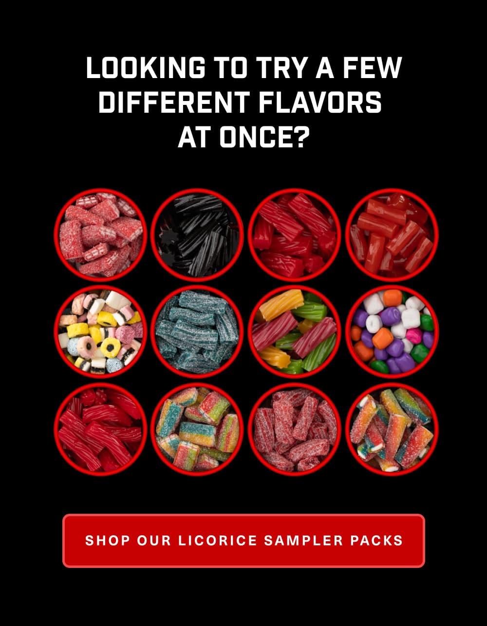 Licorice Sampler Packs