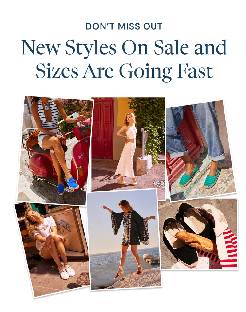 DON`T MISS OUT: New Styles On Sale and Sizes Are Going Fast