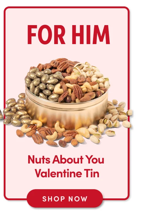 FOR HIM - Nuts About You Valentine Tine; Shop Now