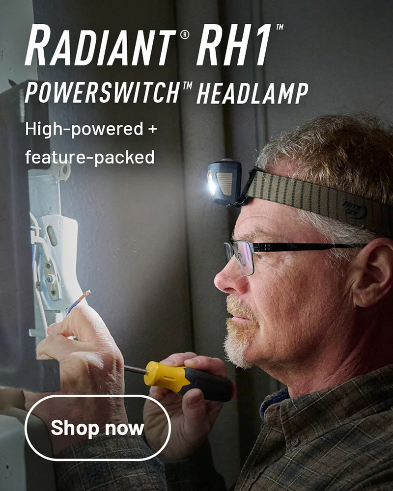 Radiant® RH1™ PowerSwitch™ Headlamp