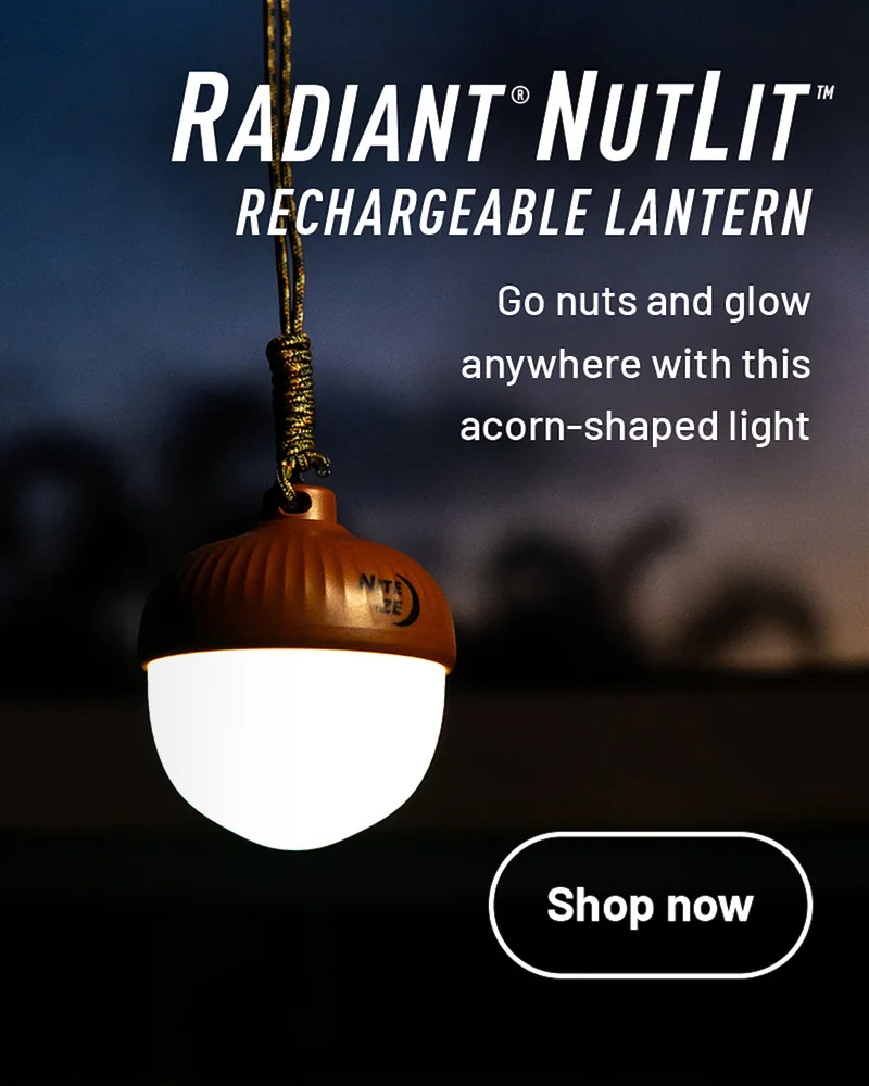 Radiant® NutLit™ Rechargeable Lantern