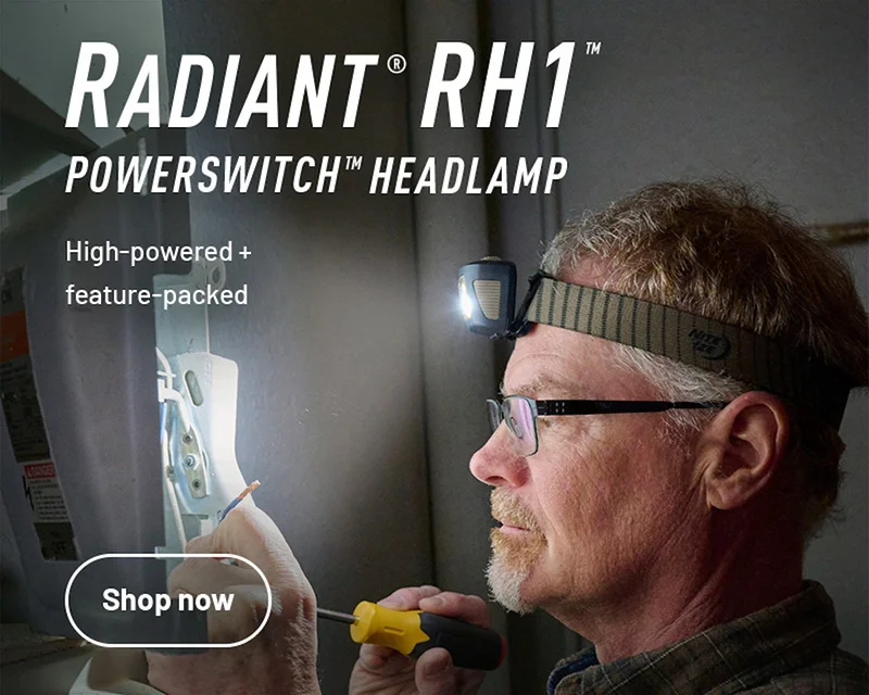 Radiant® RH1™ PowerSwitch™ Headlamp