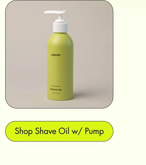 Shop Shave Oil w/ Pump