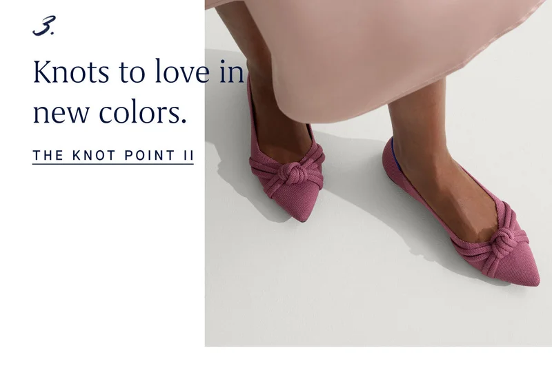 3. Knots to love in new colors. THE KNOT POINT II