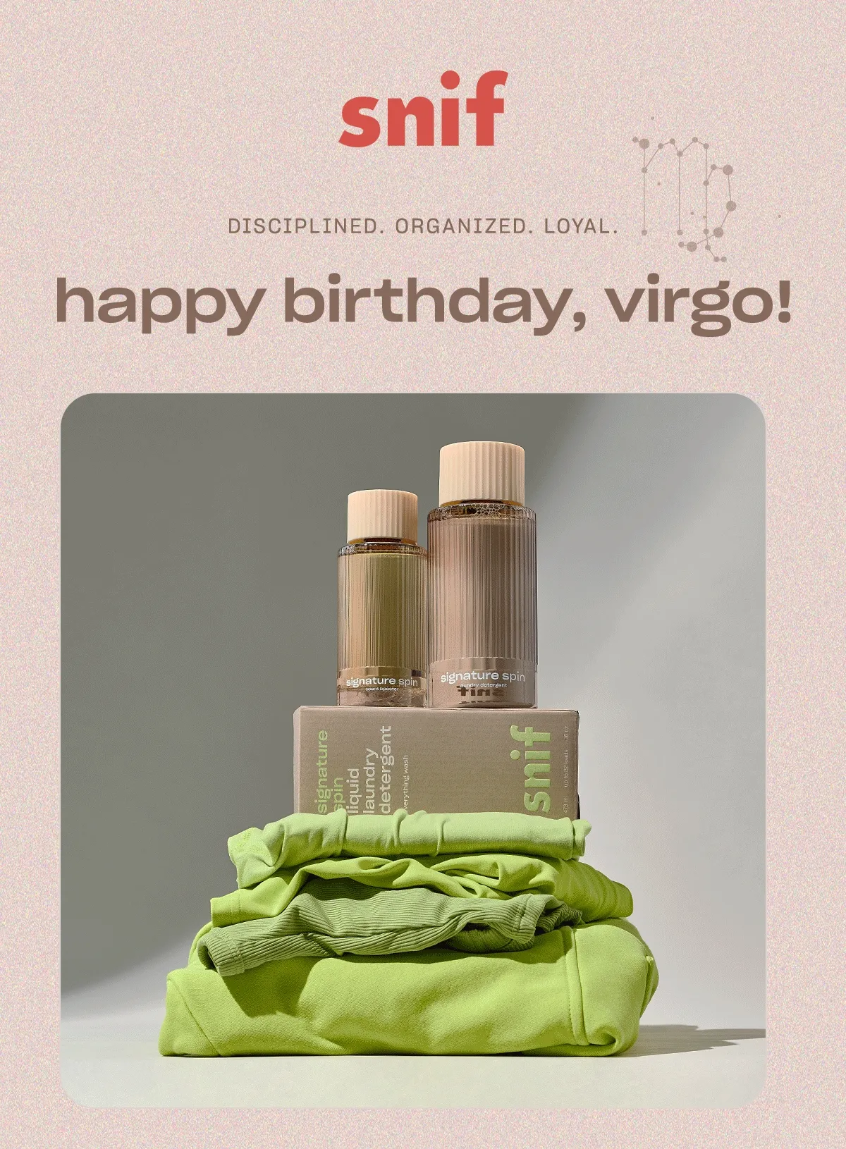 Happy. birthday, virgo!