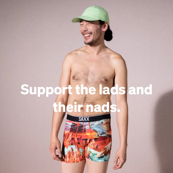 Support the lads and their nads.