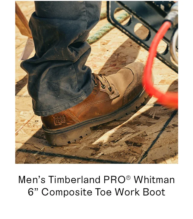 Men's Timberland PRO Whitman 6 inch Composite Toe Work Boot
