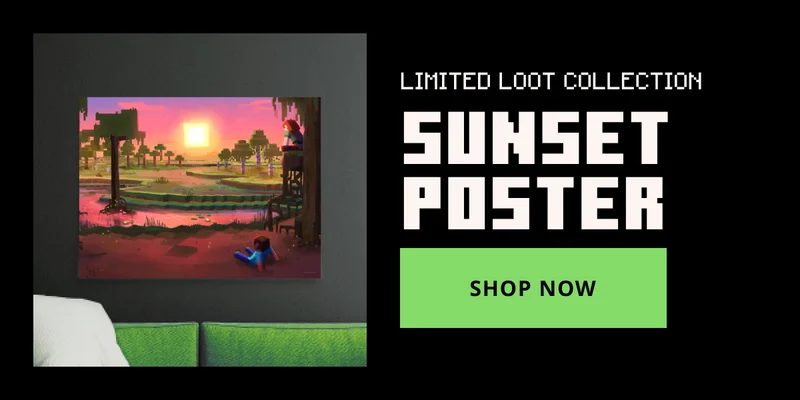 Shop Sunset Poster