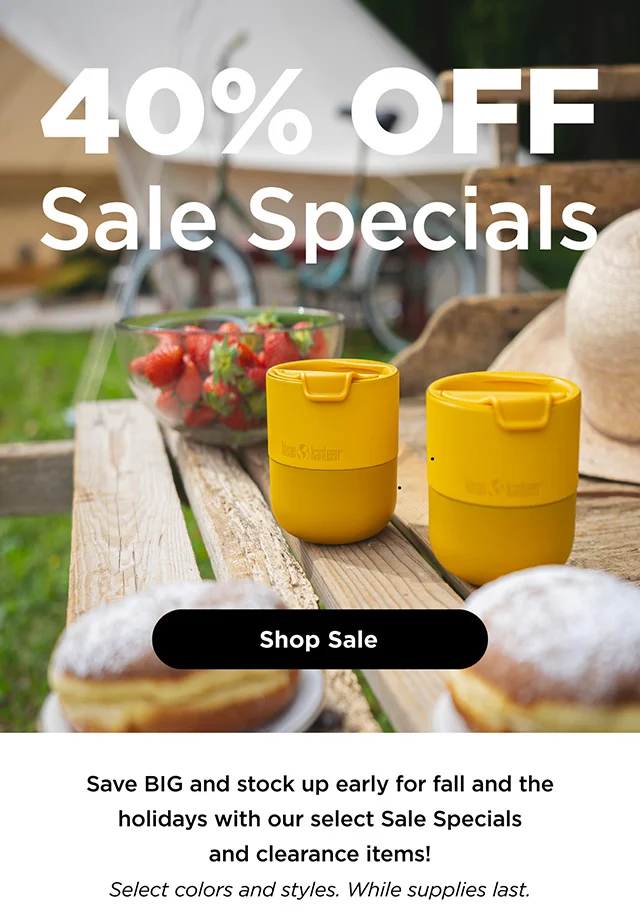 40% Off Sale Specials!
