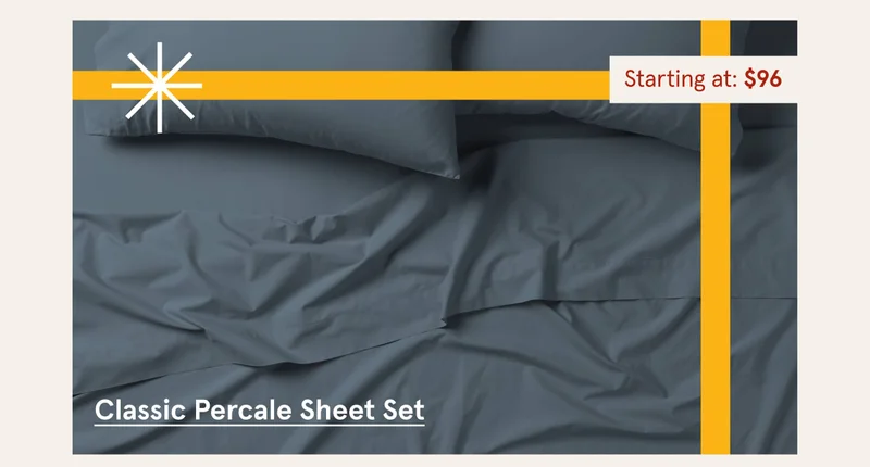 Classic Percale Sheet Set