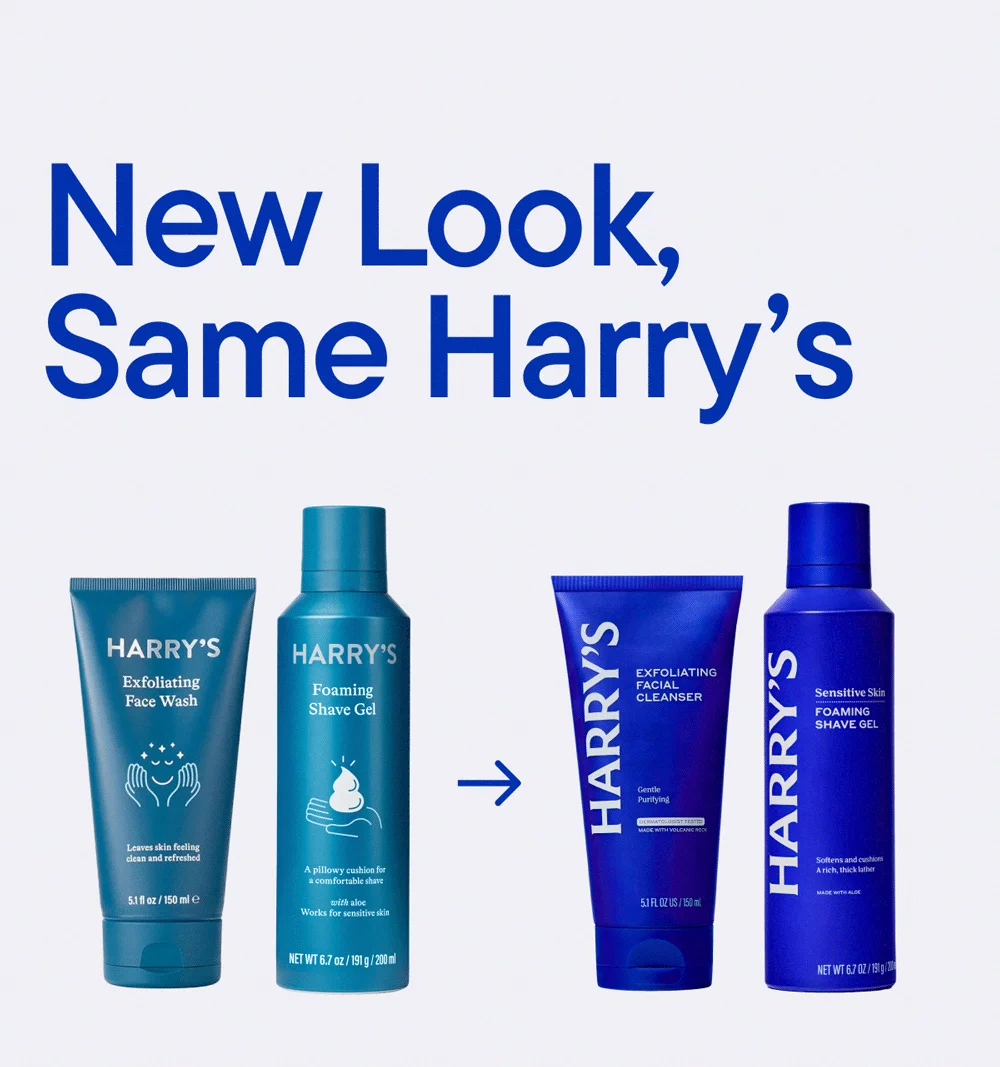 New Look, Same Harry's