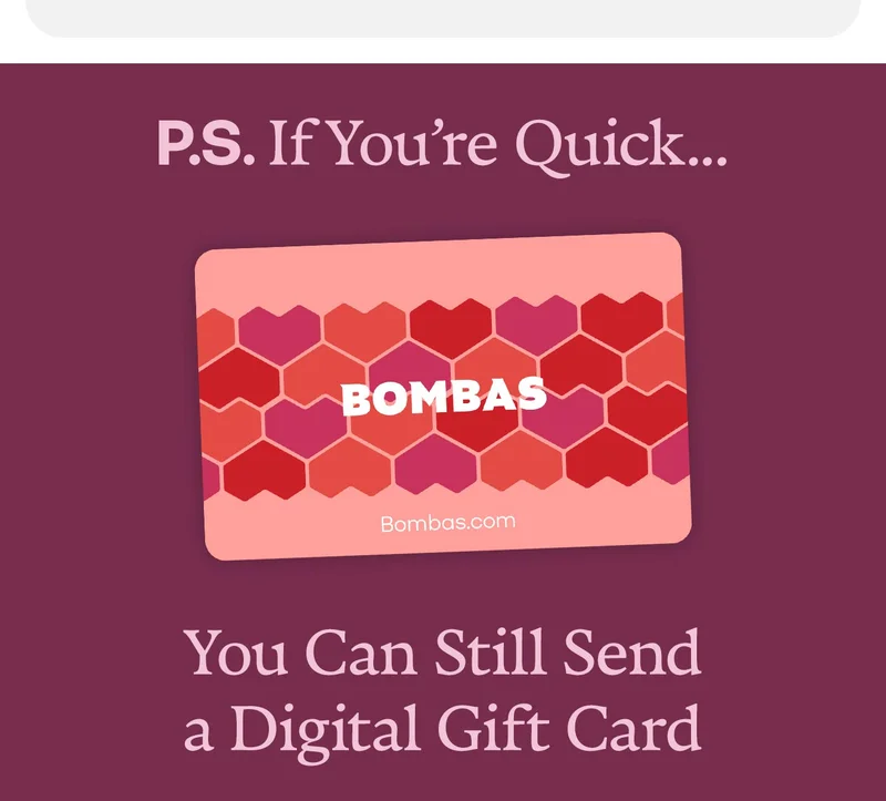 P.S. If You're Quick... You Can Still Send a Digital Gift Card