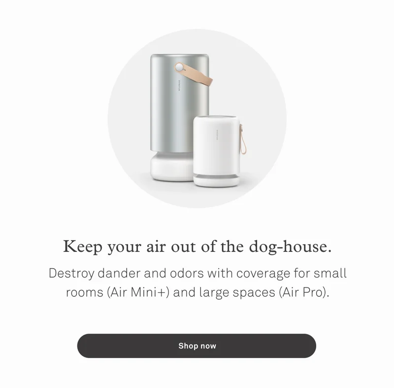 Keep your air out of the dog-house.
