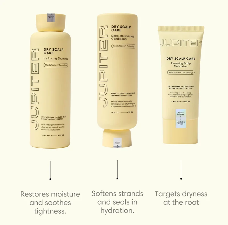 - Restores moisture and soothes tightness.  - Softens strands and seals in hydration.  - Targets dryness at the root
