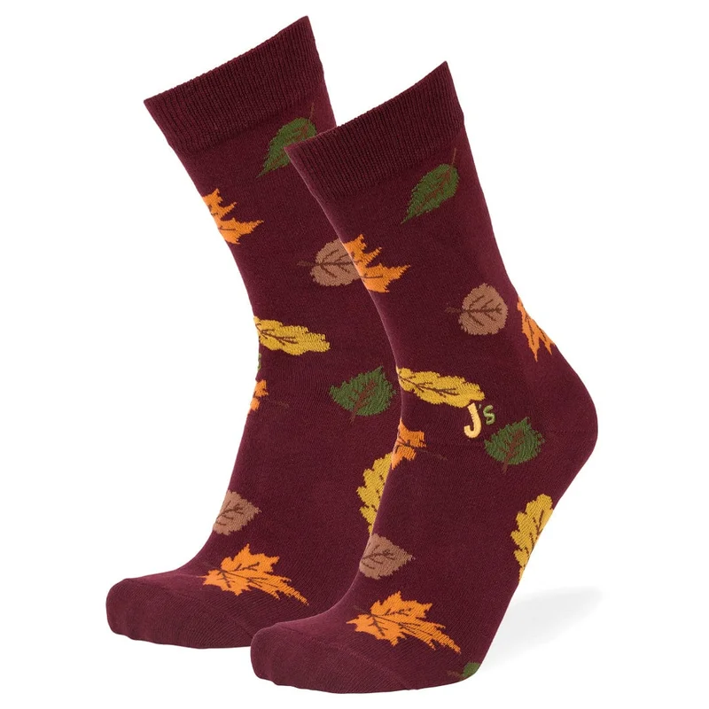 Image of Autumn Leaves Crew Socks