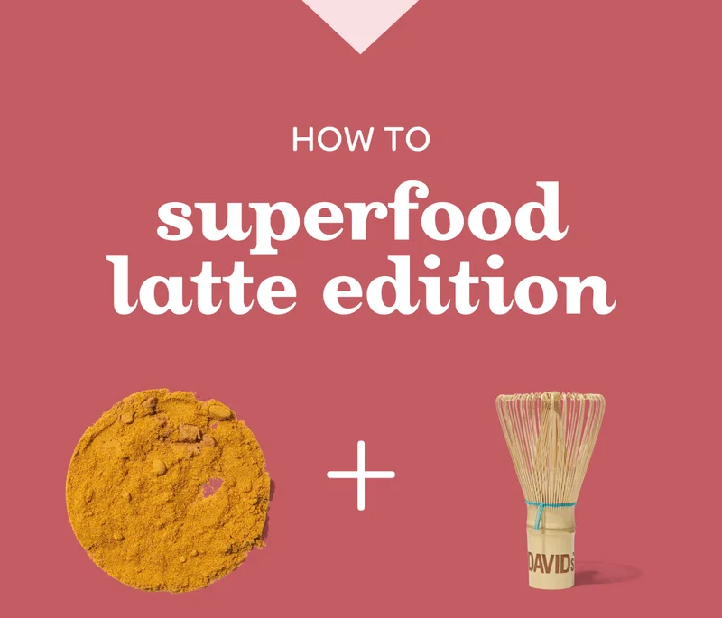 How to superfood latte edition