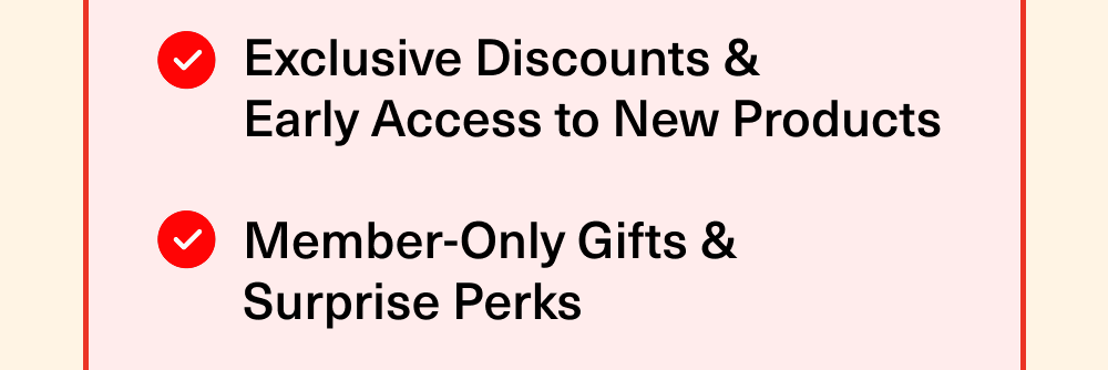 Membership Benefits