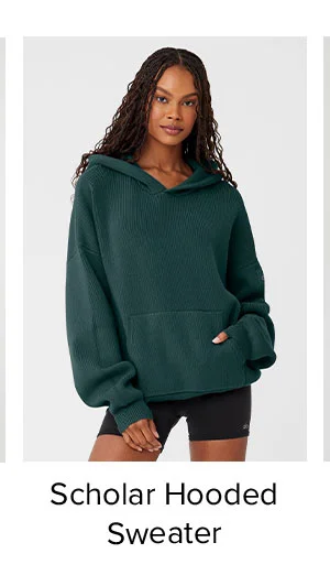 SCHOLAR HOODED SWEATER