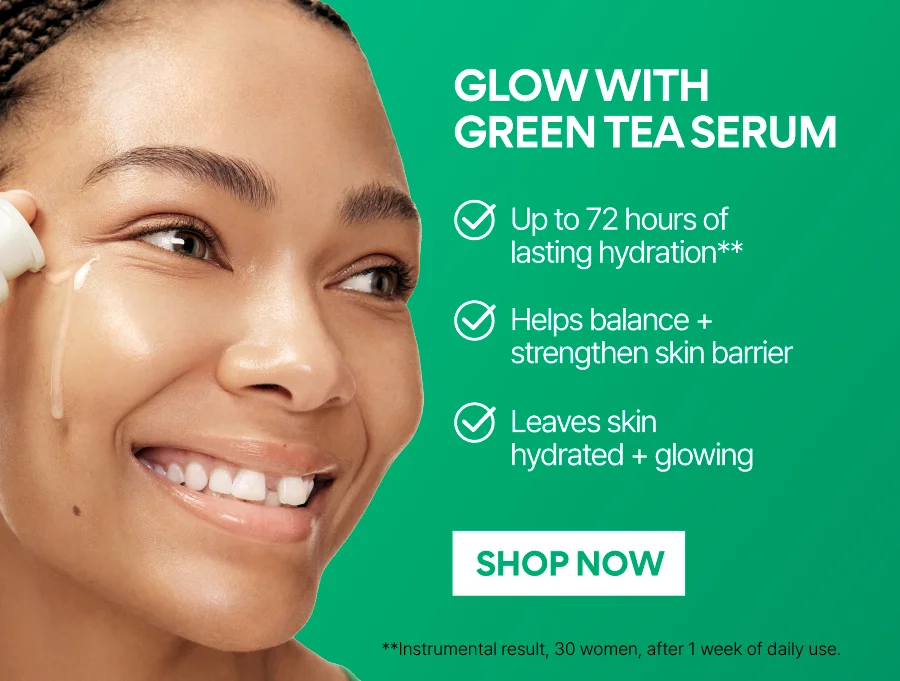 GLOW WITH GREEN TEA SERUM