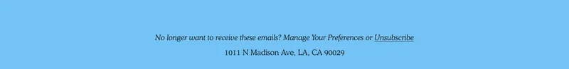 Manage Preferences