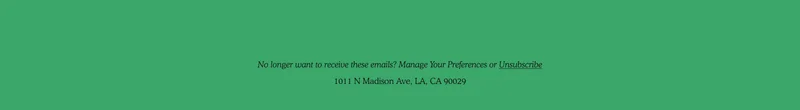Manage Preferences