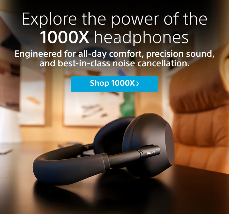 Explore the power of the 1000X headphones Engineered for all-day comfort, precision sound, and best-in-class noise cancellation. Shop 1000X