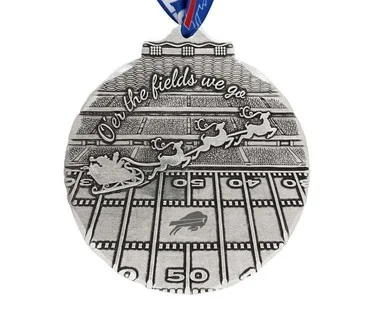 Wendell August NFL O'er The Fi elds We Go Ornament