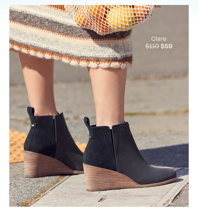 Clare Wedge Boot - Image