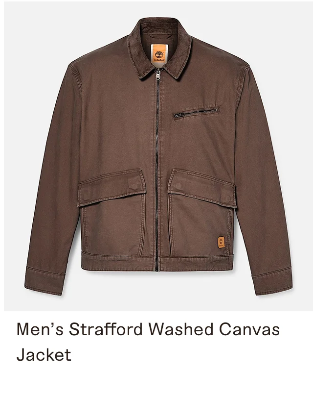 Men's Strafford Washed Canvas Jacket