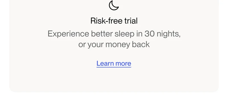 Risk-free trial