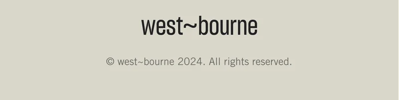 west~bourne 2024. All rights reserved.