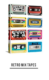 Retro Mix Tapes by Jen Bucheli