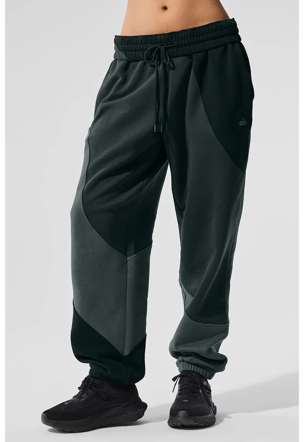 Make Waves Sweatpant - Charcoal Green Tonal - Charcoal Green Tonal / L WOMEN/M MEN