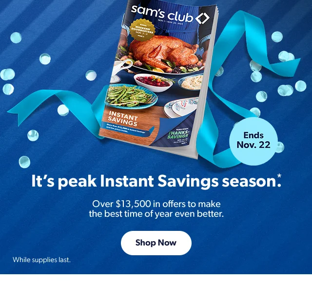It's peak Instant Savings season.* Over $13,500 in offers to make the best time of year even better. Shop Now | While supplies last. Limits may apply.