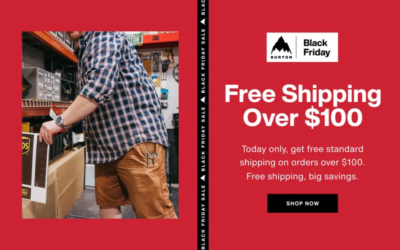 Today Only: Free Standard Shipping on Orders Over $100