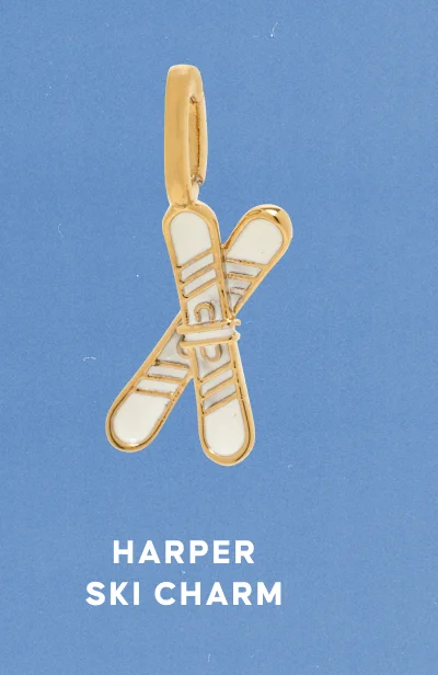 Harper Ski Charm