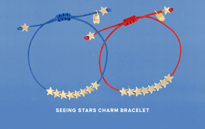 Seeing Stars Charm Bracelet