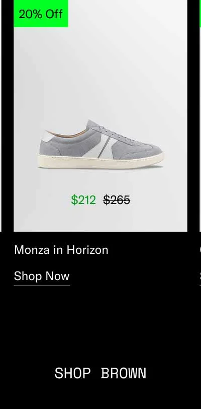 Monza in Horizon. Shop Now