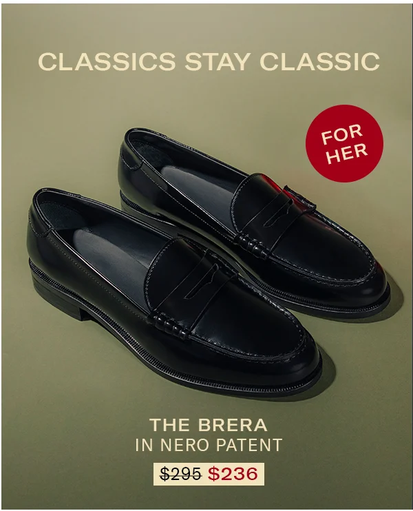 Classics Stay Classic | Brera in Nero