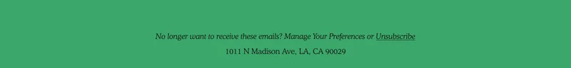 Manage Preferences