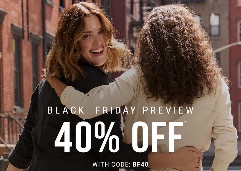 Black Friday Preview - 40% Off With Code: discount code
