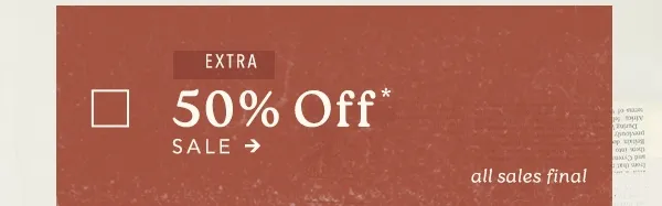 extra 50% off sale