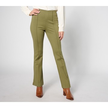 Peace Love World Regular Ponte Split Hem Pants